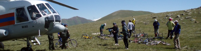 Mountain Biking Kazakhstan and Kyrgyzstan